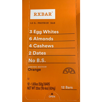 Limited Edition Orange Bars