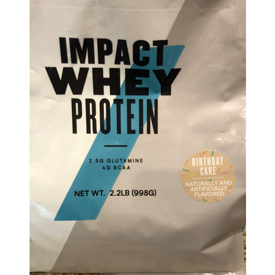 Birthday Cake Whey Protein