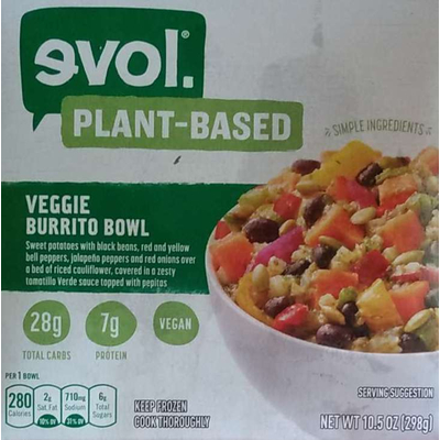 Plant-Based Veggie Burrito Bowl