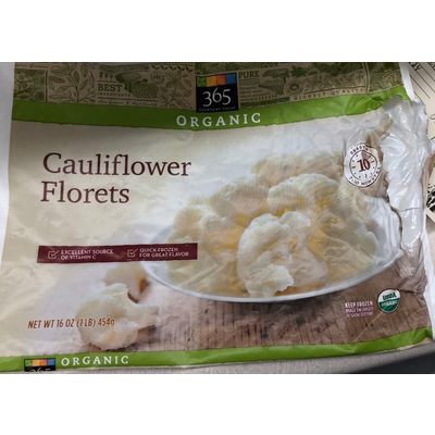 Organic Cauliflower Florets