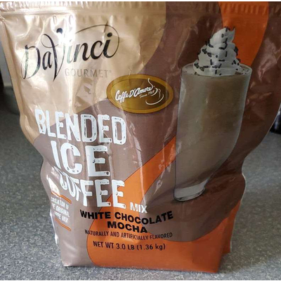White Chocolate Mocha Blended Ice Coffee Mix
