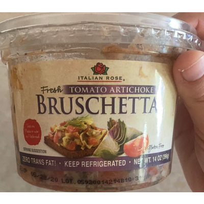 Fresh Tomato Artichoke Bruschetta