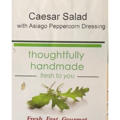 Caesar Salad with Asiago Peppercorn Dressing
