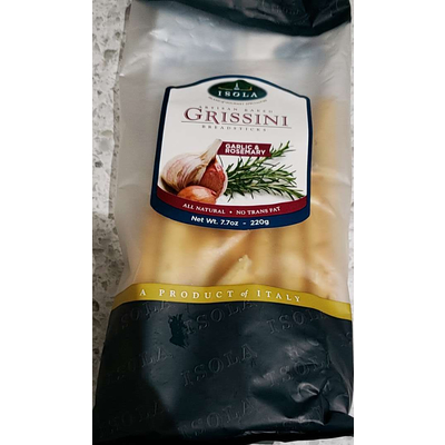 Garlic & Rosemary Artisan Baked Grissini Breadsticks