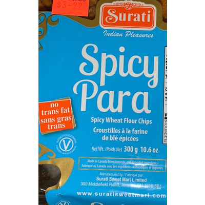 Spicy Para Wheat Flour Chips