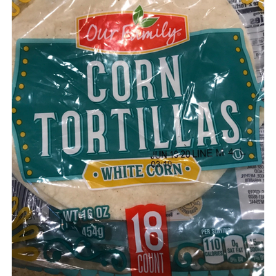 White Corn Tortillas