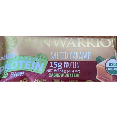 Salted Caramel Plant-Based Protein Bars