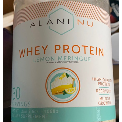 Lemon Meringue Whey Protein Dietary Supplement