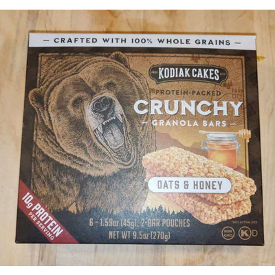 Oats & Honey Protein-Packed Crunchy Granola Bars