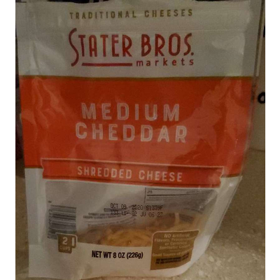 Medium Cheddar Shredded Cheese