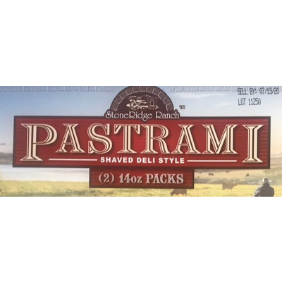 Shaved Deli Style Pastrami