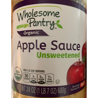 Unsweetened Apple Sauce