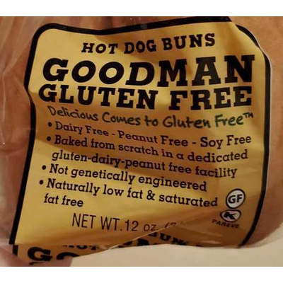 Gluten Free Hot Dog Buns