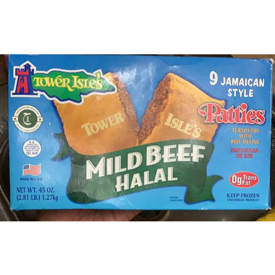 Mild Beef Jamaican Style Patties