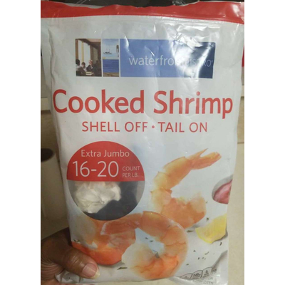 Shell Off Tail On Cooked Shrimp