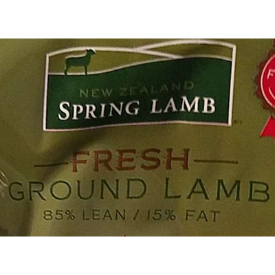 Fresh Ground Lamb
