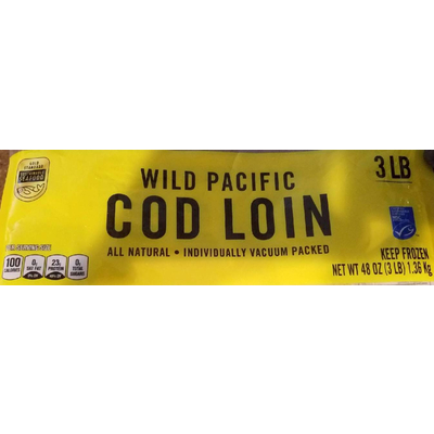 Wild Pacific Cod Loin