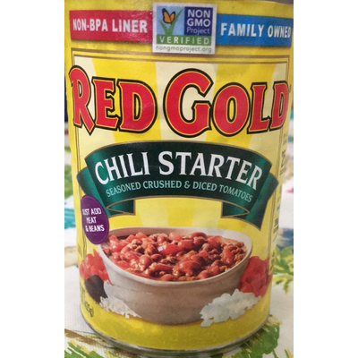 Seasoned Crushed & Diced Tomatoes Chili Starter
