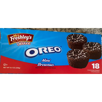 Oreo Mini Brownies