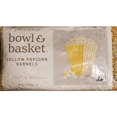 Yellow Popcorn Kernels