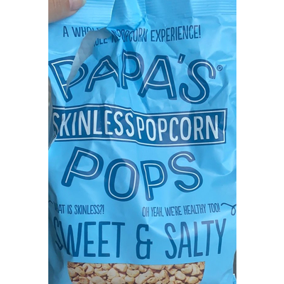 Sweet & Salty Skinless Popcorn
