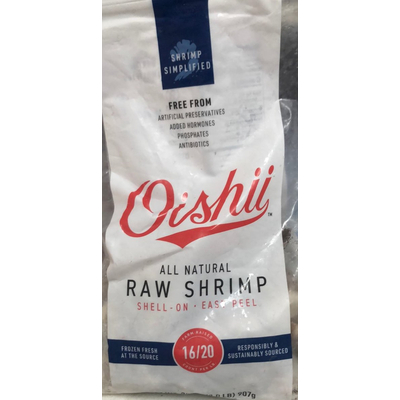 All Natural Raw Shrimp