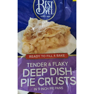 Tender & Flaky Deep Dish Pie Crusts