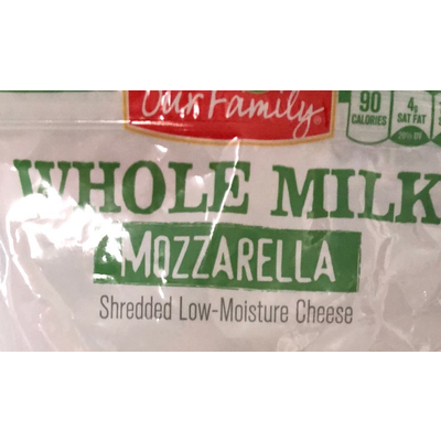 Whole Milk Mozzarella