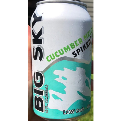 Cucumber Melon Spiked Seltzer