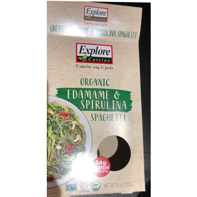 Organic Edamame & Spirulina Spaghetti