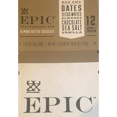 Alomnd Butter Chocolate Performance Bar