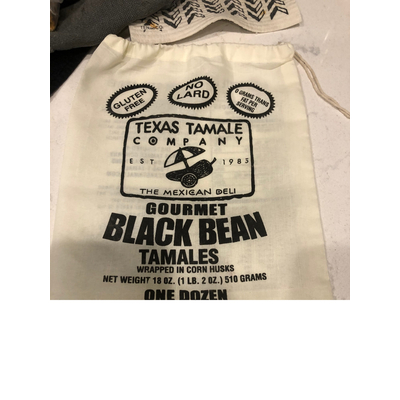 Gourmet Black Bean Tamales