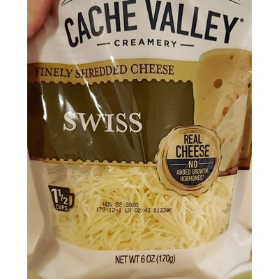 Swiss Finely Shredded Cheese