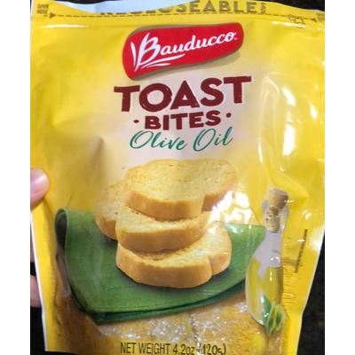 Toast Bites in Olive Oil