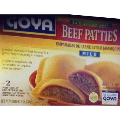 Jamaican Style Beef Patties,Mild
