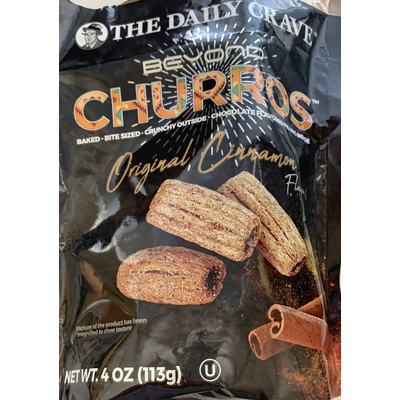 Original Cinnamon Chocolate Filled Baked Bite Sized Churros