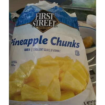 Grade A Pineapple Chunks