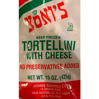 Tortellini with Cheese