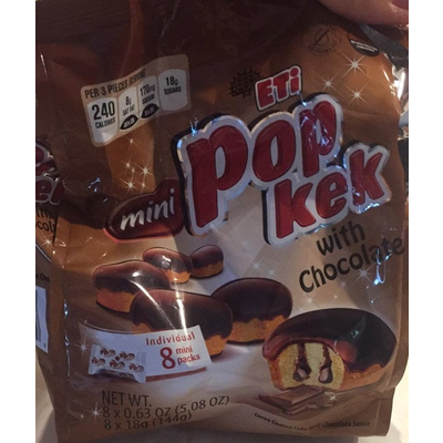 Mini Pop Kek with Chocolate
