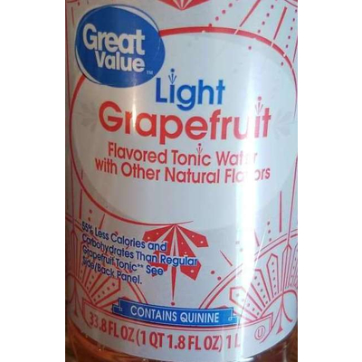 Light Grapefruit Flavored Tonic Water