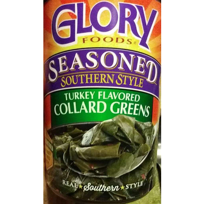 Turkey Flavored Collard Greens Seasoned Southern Style