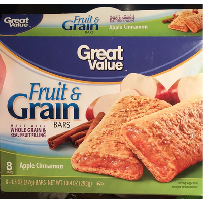 Fruit & Grain Bars, Apple Cinnamon