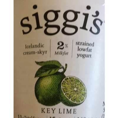 Key Lime Icelandic Cream-Skyr Strained Lowfat Yogurt