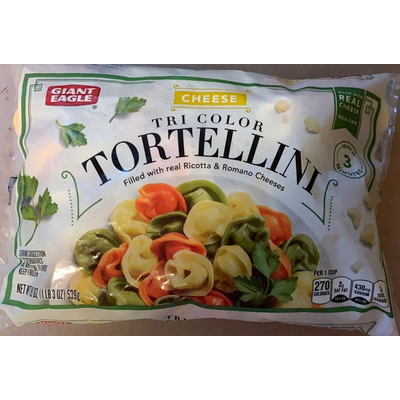 Cheese Tri Color Tortellini