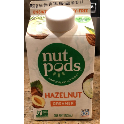 Creamer, Hazelnut