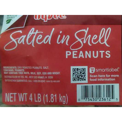 Salted In Shell Peanuts