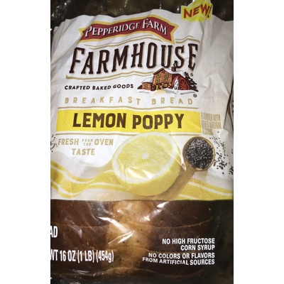 Lemon Poppy Breakfast Bread