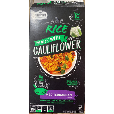 Rice Made with Cauliflower