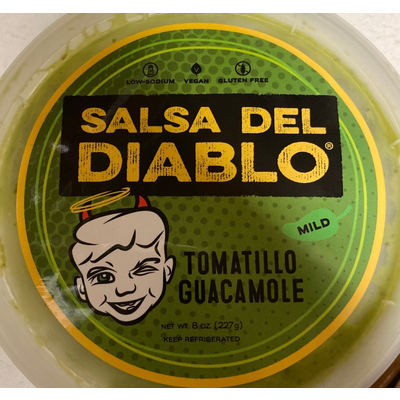 Mild Tomatillo Guacamole