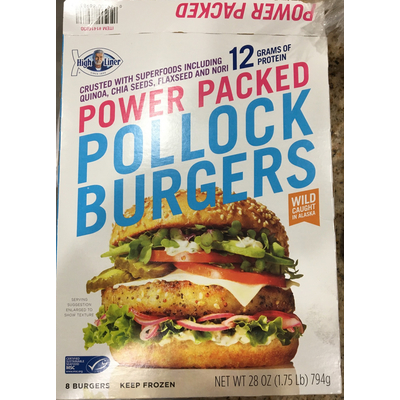 Power Packed Pollock Burgers